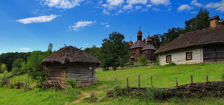 The Museum of Folk Architecture and Life in Pirogovo