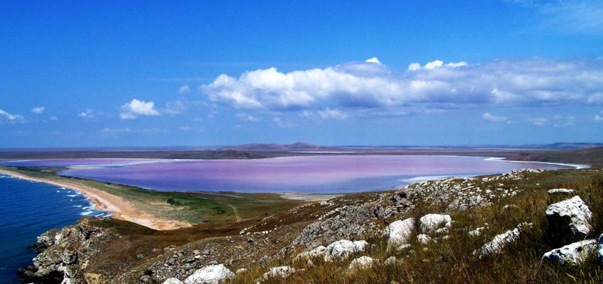 Koyashskoe salt lake